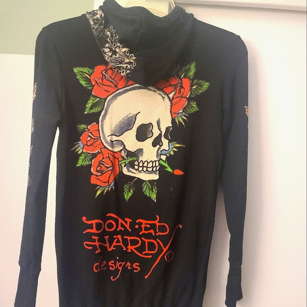 Women's Ed Hardy Hoodie BNWT Size Small